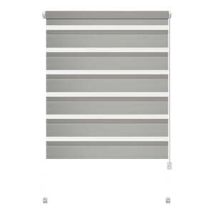 Sivá roleta deň a noc 97x150 cm Zebra – Gardinia