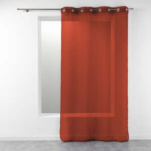 Terakotová záclona 140x280 cm Telma – douceur d'intérieur