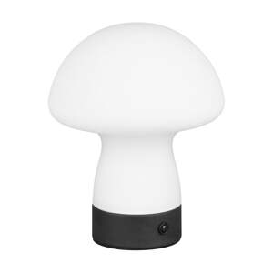 Matne biela LED stolová lampa so skleneným tienidlom (výška  18 cm) Dooley – Trio