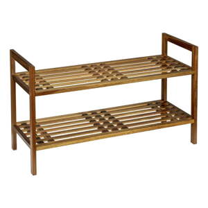 Stojan na topánky z masívu akácie v prírodnej farbe 69x40,5x27 cm Fondi – Wenko