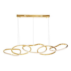 LED závesné svietidlo v zlatej farbe Anneli – Candellux Lighting