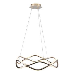 Mosadzné LED závesné svietidlo ø 50 cm Vave – Candellux Lighting