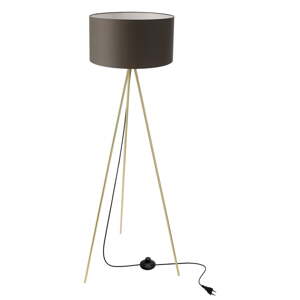 Stojacia lampa s textilným tienidlom (výška  144 cm) Vanti – Candellux Lighting