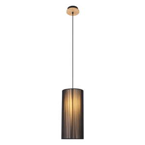 Závesné svietidlo s textilným tienidlom ø 18 cm Kioto – Candellux Lighting
