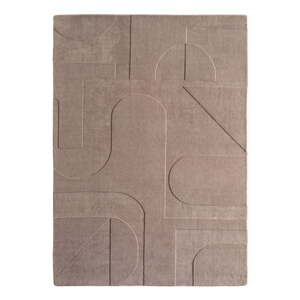 Svetlohnedý prateľný behúň 80x250 cm Pompei 1614 – Ayyildiz Carpets