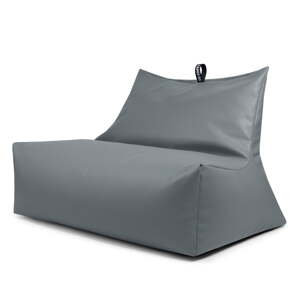 Sivý sedací vak z imitácie kože Icy Sofa – So Soft?