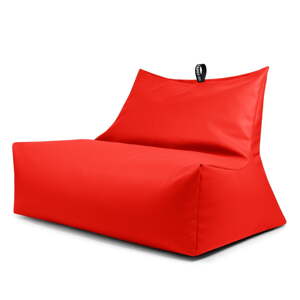Červený sedací vak z imitácie kože Icy Sofa – So Soft?