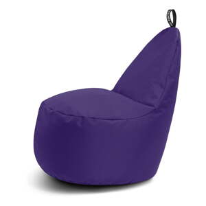 Fialový detský sedací vak Lull M – So Soft?