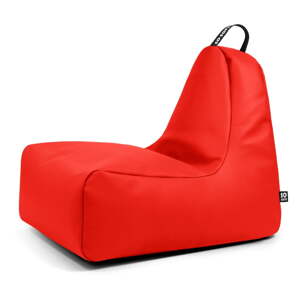 Červený sedací vak z imitácie kože Chill XL – So Soft?