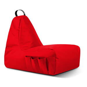 Červený sedací vak Chill Gamer L – So Soft?
