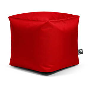 Červený detský sedací vak Cube M – So Soft?