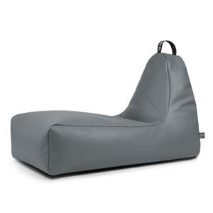 Sivý sedací vak z imitácie kože Chill XXL – So Soft?