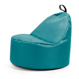 Tyrkysovomodrý sedací vak Round XL – So Soft?