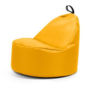 Žltý sedací vak Round XL – So Soft?