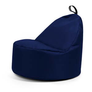 Tmavomodrý detský sedací vak Round M – So Soft?