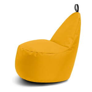 Žltý detský sedací vak Lull M – So Soft?