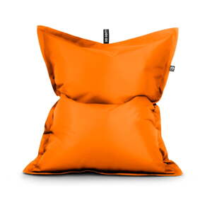 Oranžový detský sedací vak z imitácie kože Pad M – So Soft?