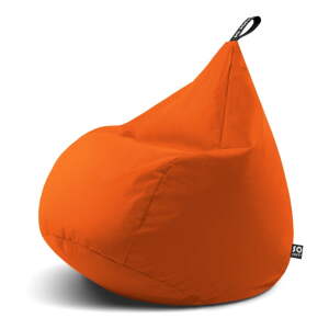 Oranžový sedací vak Drop XL – So Soft?