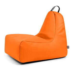 Oranžový sedací vak z imitácie kože Chill XL – So Soft?