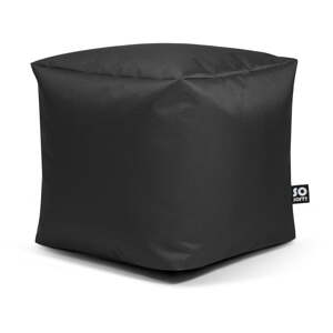 Sivý detský sedací vak Cube M – So Soft?