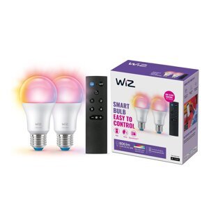 LED žiarovky v súprave 2 ks E27, 9 W – WiZ