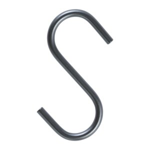 Závesný oceľový háčik v striebornej farbe S-Hook – LIND DNA