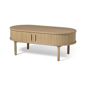 Konferenčný stolík v dekore duba v prírodnej farbe 60x120 cm Meta – Unique Furniture