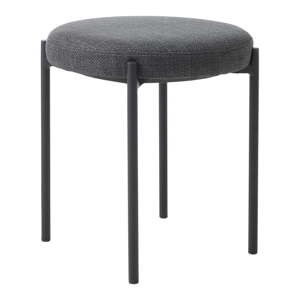 Tmavosivá kovová stolička Pelican – Unique Furniture