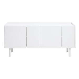 Biela komoda 160x70x45 cm Bera – Unique Furniture