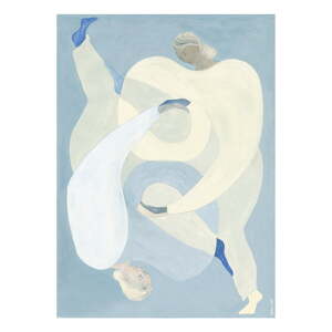 Plagát 50x70 cm Hold You - Blue – The Poster Club
