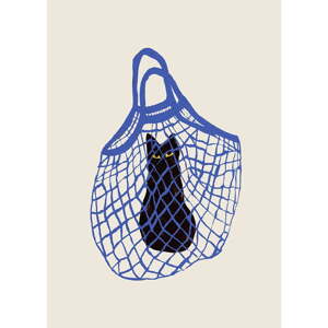 Plagát 30x40 cm The Cat’s In The Bag – The Poster Club