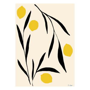 Plagát 30x40 cm Lemon – The Poster Club