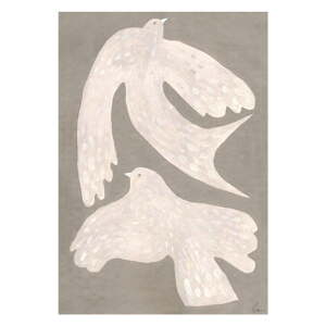 Plagát 30x40 cm Two Birds – The Poster Club
