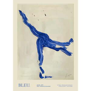 Plagát 50x70 cm Bleu – The Poster Club