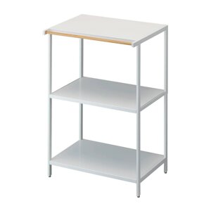 Matne biely oceľový regál 60x90x46,5 cm Tower – YAMAZAKI