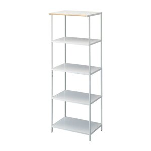 Matne biely oceľový regál 60x170x46,5 cm Tower – YAMAZAKI
