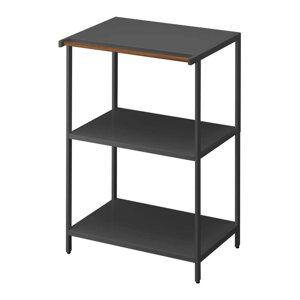 Matne čierny oceľový regál 60x90x46,5 cm Tower – YAMAZAKI