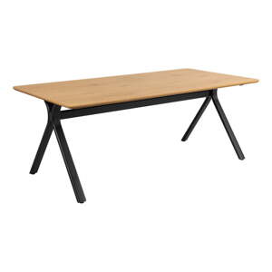 Jedálenský stôl s doskou v dubovom dekore 100x200 cm Bristol – Actona