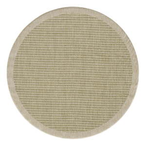 Khaki okrúhly vnútorný a vonkajší koberec ø 160 cm Giza 1410 – Ayyildiz Carpets