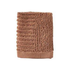 Terakotový froté bavlnený uterák 30x30 cm Classic – Zone