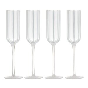 Poháre v súprave 4 ks na sekt 180 ml Stripe – Ladelle