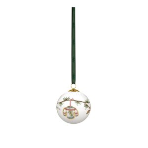 Porcelánová vianočná ozdoba ø 6 cm Hammershøi Christmas Bauble 2025 – Kähler Design