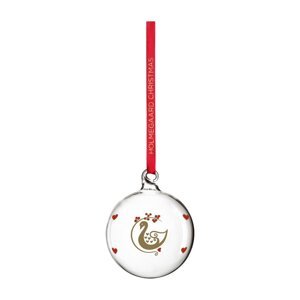Sklenená ručne fúkaná vianočná ozdoba ø 6,5 cm Ann-Sofi Romme Annual Christmas Bauble 2025 – Holmegaard