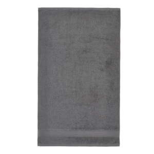 Tmavosivá froté bavlnená osuška 70x120 cm Anti-Bacterial – Catherine Lansfield