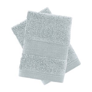 Svetlosivé froté bavlnené uteráky v súprave 2 ks 30x30 cm Anti-Bacterial – Catherine Lansfield