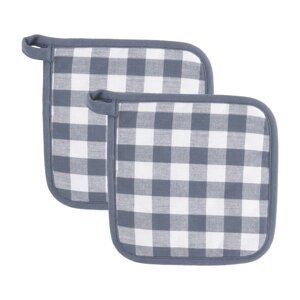 Bavlnené chňapky v súprave 2 ks Gingham – Tiseco Home Studio