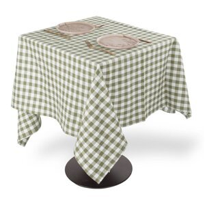 Bavlnený obrus 150x150 cm Gingham – Tiseco Home Studio