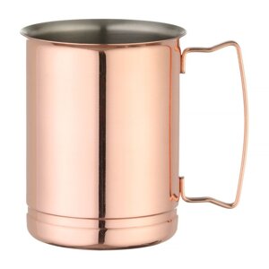 Hrnček moscow mule z nehrdzavejúcej ocele v medenej farbe 400 ml – Hendi