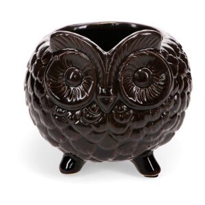 Keramický obal na kvetináč ø 11 cm Owl – Rex London