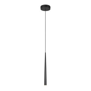 Čierne LED závesné svietidlo ø 14 cm Cala – Trio Select